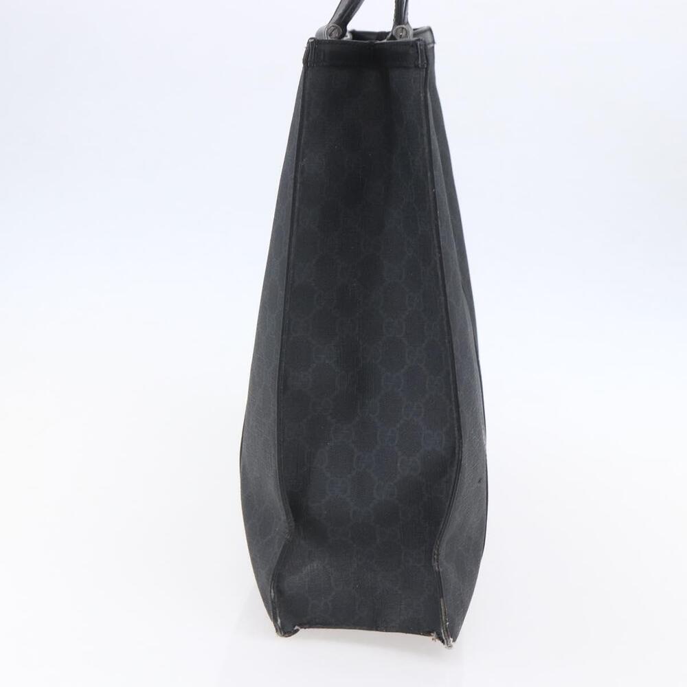 GUCCI GG Supreme Hand Bag PVC Black 322072 Auth ep12169 - Picture 3 of 16